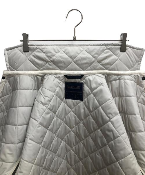 LAVENHAM（ラベンハム）LAVENHAM (ラベンハム) BEAUTY&YOUTH (ビューティーアンドユース) キルティングブルゾン アイボリー サイズ:SIZE Lの古着・服飾アイテム
