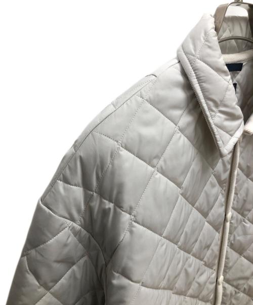 LAVENHAM（ラベンハム）LAVENHAM (ラベンハム) BEAUTY&YOUTH (ビューティーアンドユース) キルティングブルゾン アイボリー サイズ:SIZE Lの古着・服飾アイテム