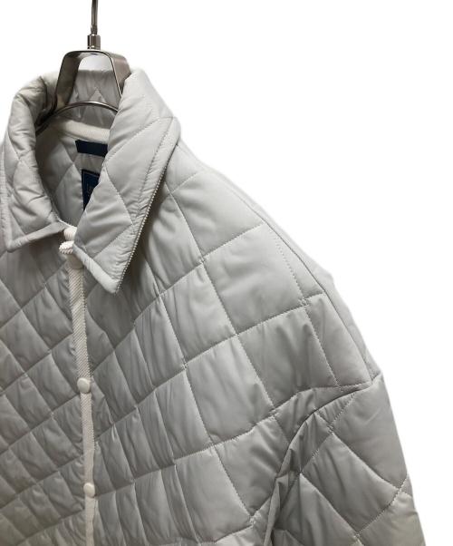 LAVENHAM（ラベンハム）LAVENHAM (ラベンハム) BEAUTY&YOUTH (ビューティーアンドユース) キルティングブルゾン アイボリー サイズ:SIZE Lの古着・服飾アイテム