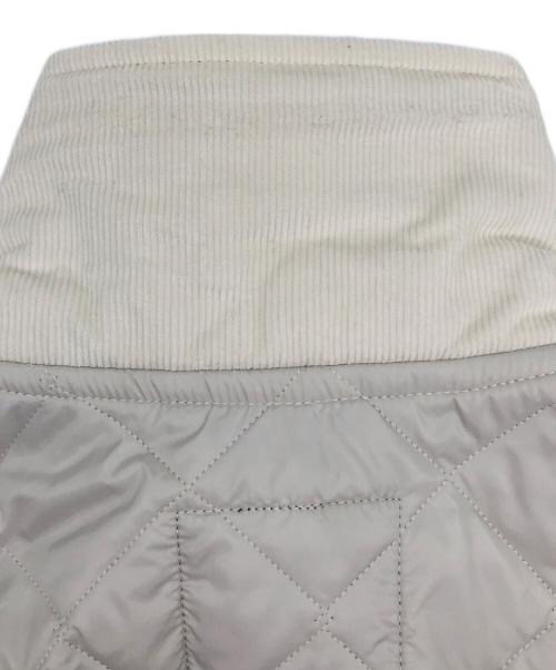 LAVENHAM（ラベンハム）LAVENHAM (ラベンハム) BEAUTY&YOUTH (ビューティーアンドユース) キルティングブルゾン アイボリー サイズ:SIZE Lの古着・服飾アイテム