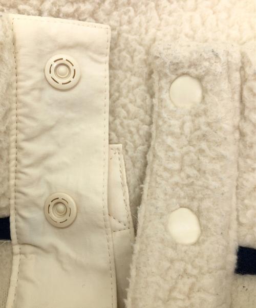 POLO RALPH LAUREN（ポロ・ラルフローレン）POLO RALPH LAUREN (ポロ・ラルフローレン) ボアフリースジャケット アイボリー サイズ:SIZE Mの古着・服飾アイテム