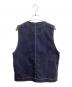 SCHOTT BROS. (ショットブロス) OLD HICKORY DENIM VEST ストライプデニムベスト ネイビー サイズ:SIZE L：10000円