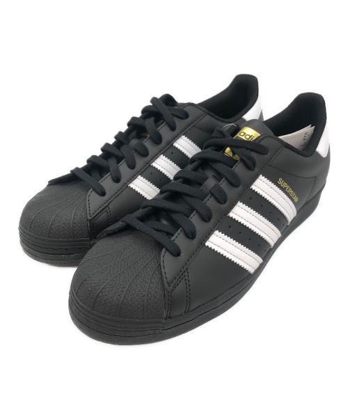 adidas（アディダス）adidas (アディダス) SUPER STAR（スーパースター） ブラック×ホワイト サイズ:SIZE 27.5cm 未使用品の古着・服飾アイテム