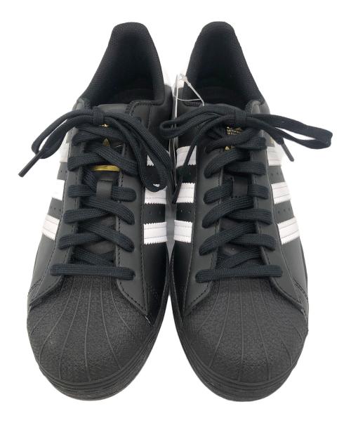 adidas（アディダス）adidas (アディダス) SUPER STAR（スーパースター） ブラック×ホワイト サイズ:SIZE 27.5cm 未使用品の古着・服飾アイテム