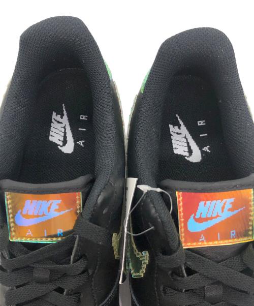 NIKE（ナイキ）NIKE (ナイキ) AIR FORCE 1 07 LV8（エアフォースワン） ブラック×グリーン サイズ:SIZE 28cm 未使用品の古着・服飾アイテム