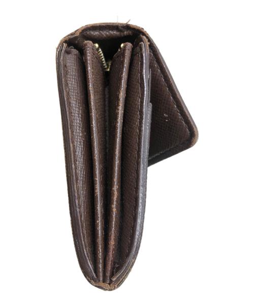 LOUIS VUITTON（ルイ ヴィトン）LOUIS VUITTON (ルイ ヴィトン) ポルトフォイユ・サラ　ダミエ ブラウンの古着・服飾アイテム