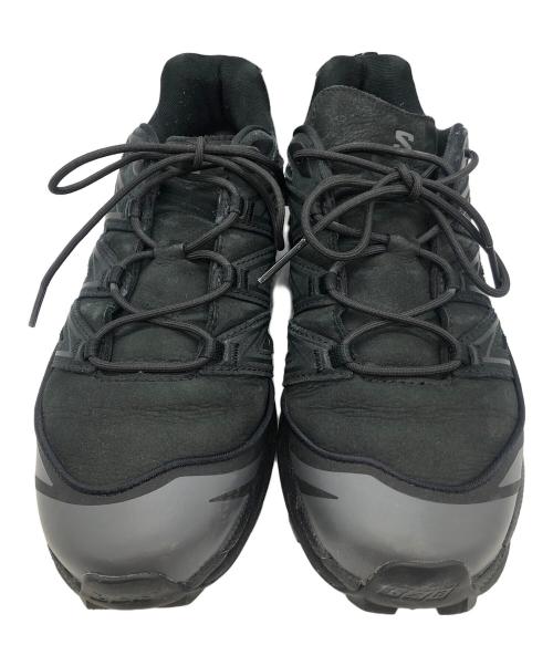 SALOMON（サロモン）SALOMON (サロモン) XT-6 EXPANSE LEATHER（XT−6 エクスパンスレザー） ブラック サイズ:SIZE 27cmの古着・服飾アイテム