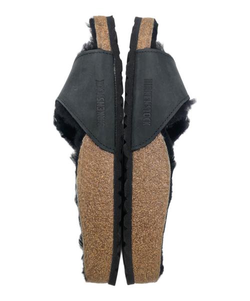 BIRKENSTOCK（ビルケンシュトック）BIRKENSTOCK (ビルケンシュトック) MADRID BIG BUCKLE SHEARLING（マドリッド ビッグバックル シャーリング） ブラック サイズ:SIZE 24.5cmの古着・服飾アイテム