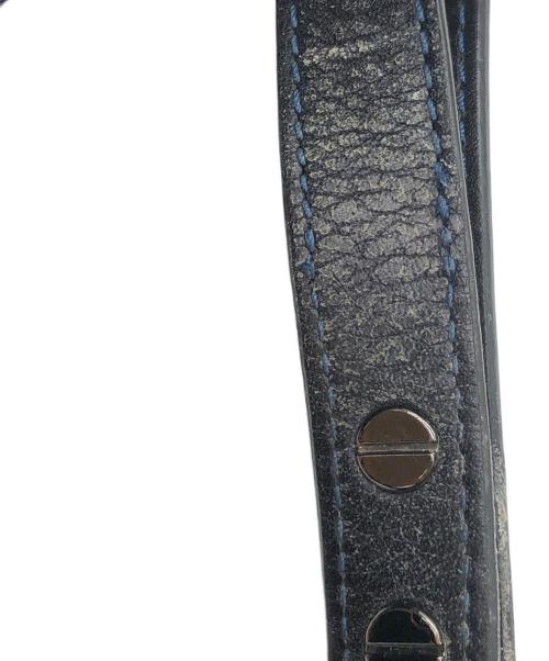 DIESEL（ディーゼル）DIESEL (ディーゼル) 巾着ショルダーバッグ インディゴの古着・服飾アイテム