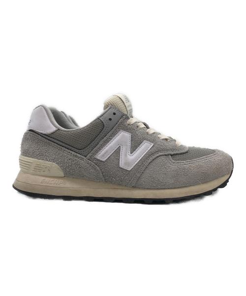 NEW BALANCE（ニューバランス）NEW BALANCE (ニューバランス) スニーカー グレー×ホワイト サイズ:SIZE 26cmの古着・服飾アイテム
