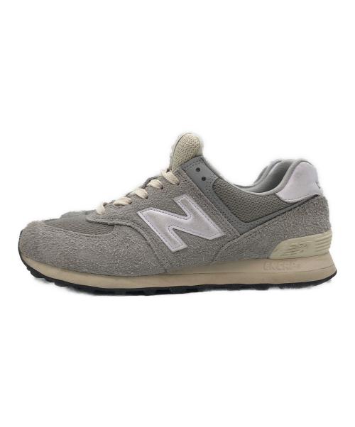 NEW BALANCE（ニューバランス）NEW BALANCE (ニューバランス) スニーカー グレー×ホワイト サイズ:SIZE 26cmの古着・服飾アイテム