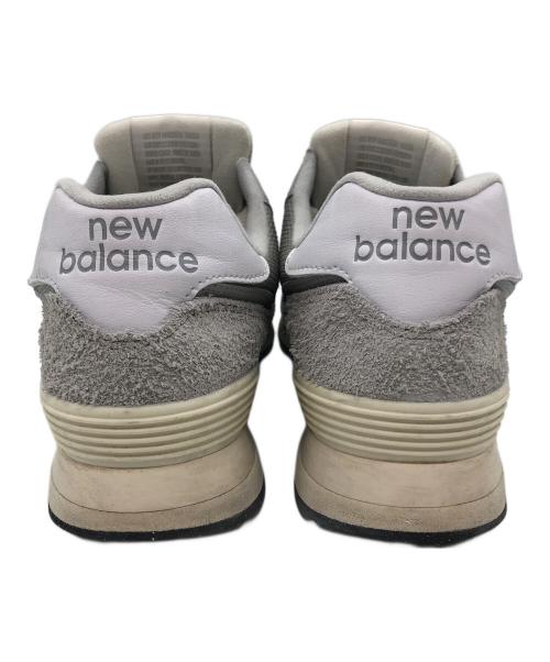 NEW BALANCE（ニューバランス）NEW BALANCE (ニューバランス) スニーカー グレー×ホワイト サイズ:SIZE 26cmの古着・服飾アイテム