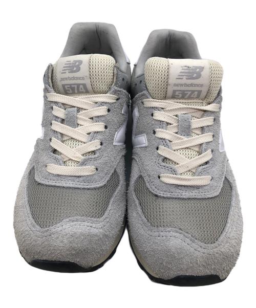 NEW BALANCE（ニューバランス）NEW BALANCE (ニューバランス) スニーカー グレー×ホワイト サイズ:SIZE 26cmの古着・服飾アイテム
