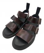 Dr.Martensドクターマーチン）の古着「GRYPHON STRAP SANDAL サンダル」｜ブラック×ブラウン