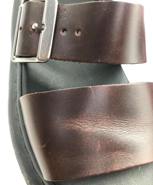 Dr.Martens（ドクターマーチン）Dr.Martens (ドクターマーチン) GRYPHON STRAP SANDAL サンダル ブラック×ブラウン サイズ:SIZE 24cmの古着・服飾アイテム