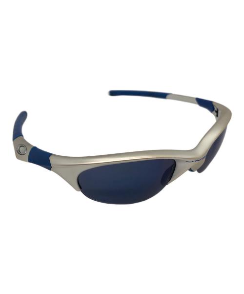 OAKLEY（オークリー）OAKLEY (オークリー) ハーフジャケット　サングラス シルバー×ブルーの古着・服飾アイテム