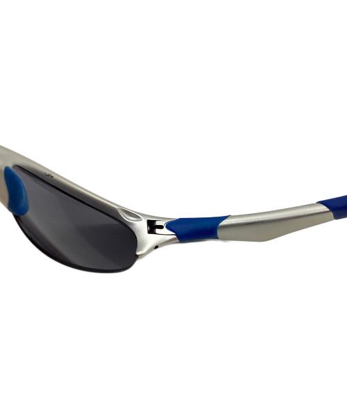 OAKLEY（オークリー）OAKLEY (オークリー) ハーフジャケット　サングラス シルバー×ブルーの古着・服飾アイテム