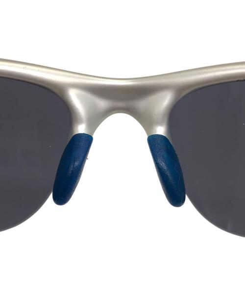 OAKLEY（オークリー）OAKLEY (オークリー) ハーフジャケット　サングラス シルバー×ブルーの古着・服飾アイテム