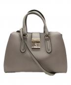 FURLAフルラ）の古着「ハンドバッグ」｜グレー