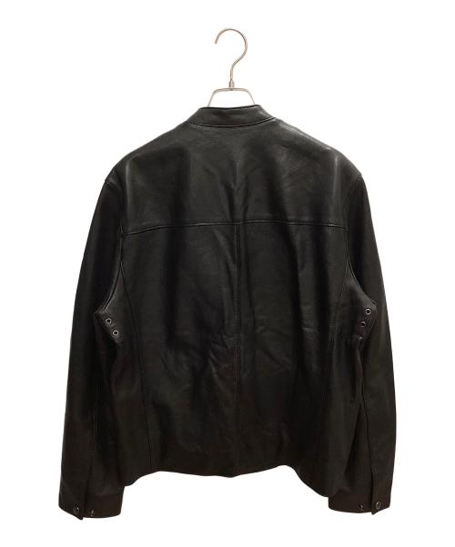 COACH（コーチ）COACH (コーチ) シングルライダースジャケット ブラック サイズ:SIZE Lの古着・服飾アイテム
