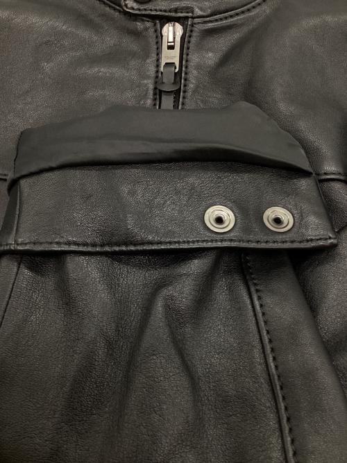 COACH（コーチ）COACH (コーチ) シングルライダースジャケット ブラック サイズ:SIZE Lの古着・服飾アイテム