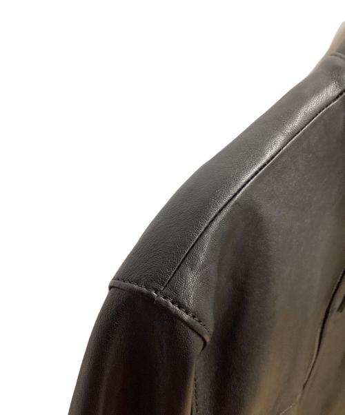 COACH（コーチ）COACH (コーチ) シングルライダースジャケット ブラック サイズ:SIZE Lの古着・服飾アイテム