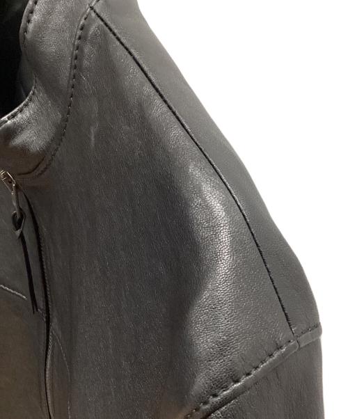 COACH（コーチ）COACH (コーチ) シングルライダースジャケット ブラック サイズ:SIZE Lの古着・服飾アイテム