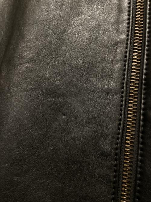 COACH（コーチ）COACH (コーチ) シングルライダースジャケット ブラック サイズ:SIZE Lの古着・服飾アイテム