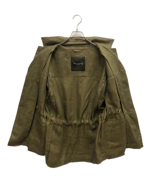 MACKINTOSH LONDON（マッキントッシュ ロンドン）MACKINTOSH LONDON (マッキントッシュ ロンドン) ライナー付サファリジャケット オリーブ サイズ:SIZE 42の古着・服飾アイテム