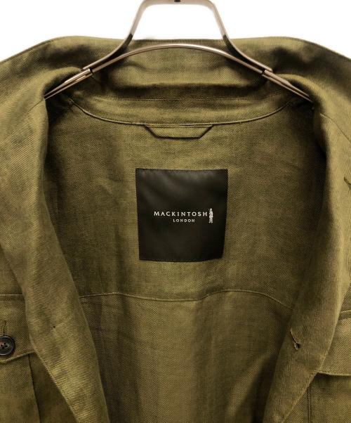 MACKINTOSH LONDON（マッキントッシュ ロンドン）MACKINTOSH LONDON (マッキントッシュ ロンドン) ライナー付サファリジャケット オリーブ サイズ:SIZE 42の古着・服飾アイテム