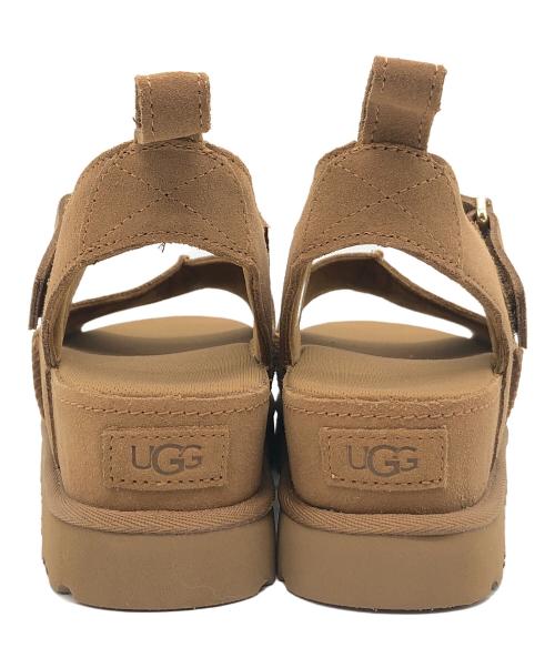 UGG（アグ）UGG (アグ) Goldenstar Hi スウェードサンダル ブラウン サイズ:SIZE 25cmの古着・服飾アイテム
