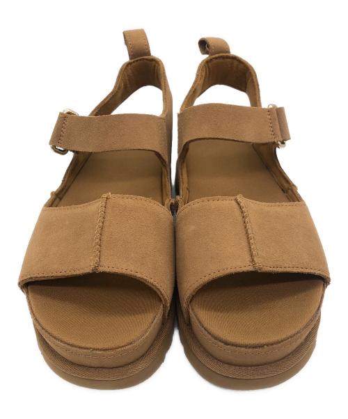 UGG（アグ）UGG (アグ) Goldenstar Hi スウェードサンダル ブラウン サイズ:SIZE 25cmの古着・服飾アイテム