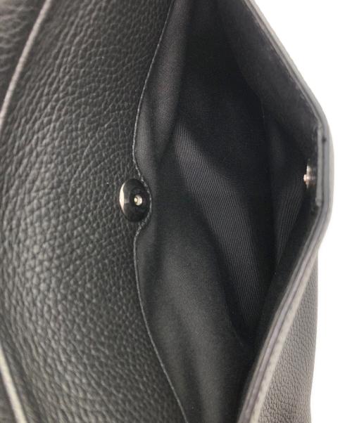 COACH（コーチ）COACH (コーチ) レザーショルダーバッグ ブラックの古着・服飾アイテム