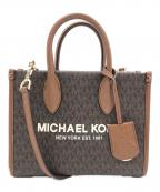 MICHAEL KORSマイケル・コース）の古着「MIRELLA SM SHOPPER TZ XBODY 2WAYバッグ」｜ブラウン