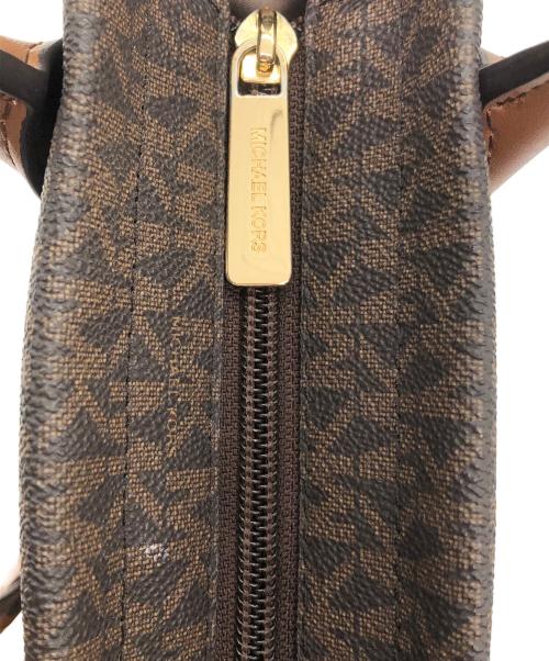 MICHAEL KORS（マイケル・コース）MICHAEL KORS (マイケルコース) MIRELLA SM SHOPPER TZ XBODY 2WAYバッグ ブラウンの古着・服飾アイテム