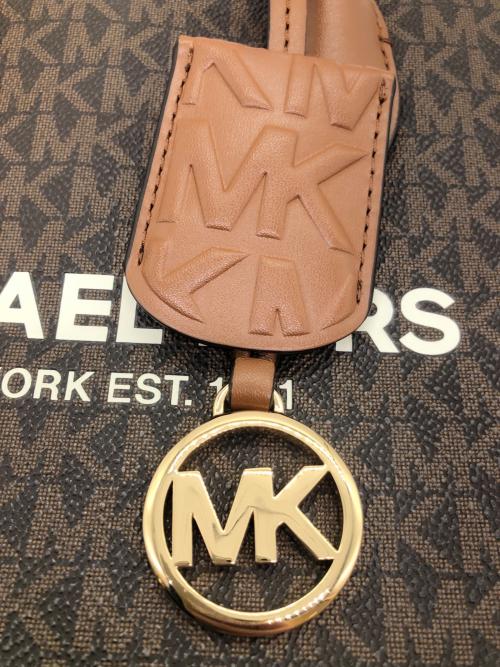 MICHAEL KORS（マイケル・コース）MICHAEL KORS (マイケルコース) MIRELLA SM SHOPPER TZ XBODY 2WAYバッグ ブラウンの古着・服飾アイテム