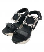 orMOREオアモア）の古着「サンダル」｜ブラック