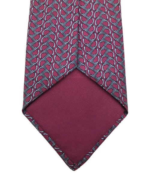 HERMES（エルメス）HERMES (エルメス) ネクタイ レッド サイズ:145㎝の古着・服飾アイテム