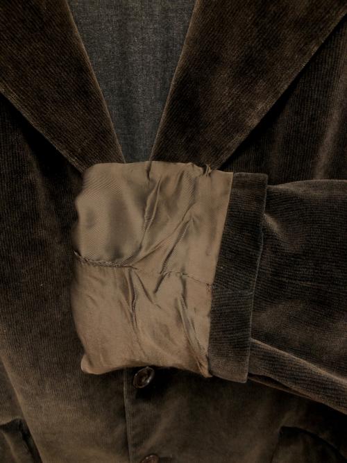 EMPORIO ARMANI（エンポリオアルマーニ）EMPORIO ARMANI (エンポリオアルマーニ) コーデュロイジャケット ブラウン サイズ:13号の古着・服飾アイテム