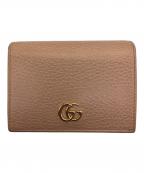 GUCCIグッチ）の古着「2つ折り財布」｜ピンク