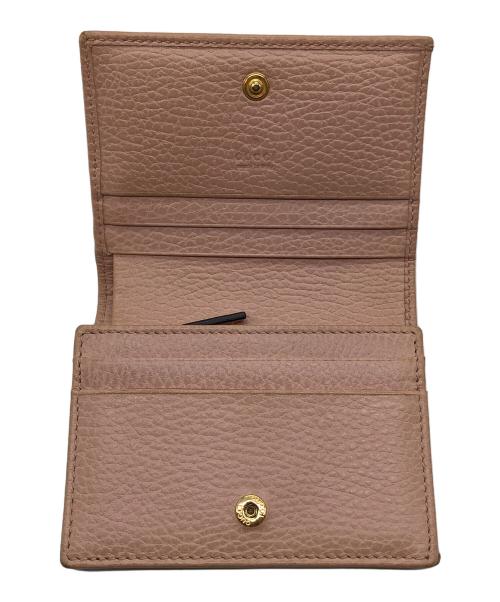 GUCCI（グッチ）GUCCI (グッチ) 2つ折り財布 ピンクの古着・服飾アイテム