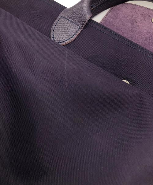 LONGCHAMP（ロンシャン）LONGCHAMP (ロンシャン) ル プリアージュ クラブM パープルの古着・服飾アイテム