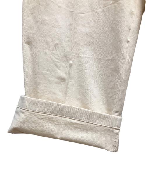 DANTON（ダントン）DANTON (ダントン) ストレッチ 2タック ワイドパンツ ベージュ サイズ:SIZE 36の古着・服飾アイテム