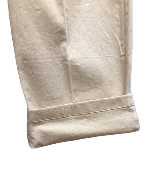 DANTON（ダントン）DANTON (ダントン) ストレッチ 2タック ワイドパンツ ベージュ サイズ:SIZE 36の古着・服飾アイテム