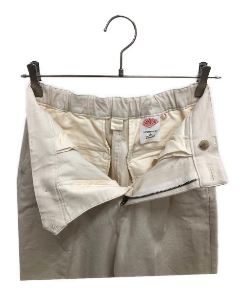 DANTON（ダントン）DANTON (ダントン) ストレッチ 2タック ワイドパンツ ベージュ サイズ:SIZE 36の古着・服飾アイテム