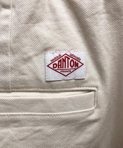 DANTON（ダントン）DANTON (ダントン) ストレッチ 2タック ワイドパンツ ベージュ サイズ:SIZE 36の古着・服飾アイテム