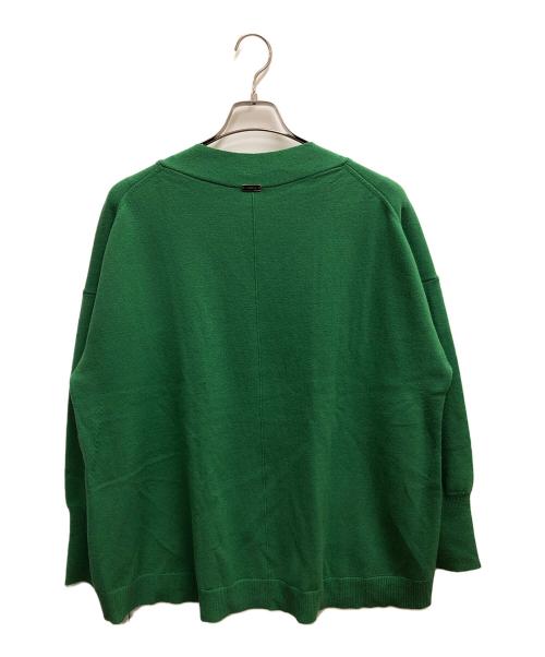 MICA&DEAL（マイカアンドディール）MICA&DEAL (マイカアンドディール) Vネックルーズニットプルオーバー グリーン サイズ:SIZE Free 未使用品の古着・服飾アイテム