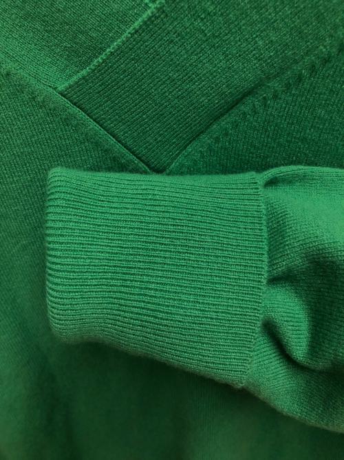 MICA&DEAL（マイカアンドディール）MICA&DEAL (マイカアンドディール) Vネックルーズニットプルオーバー グリーン サイズ:SIZE Free 未使用品の古着・服飾アイテム