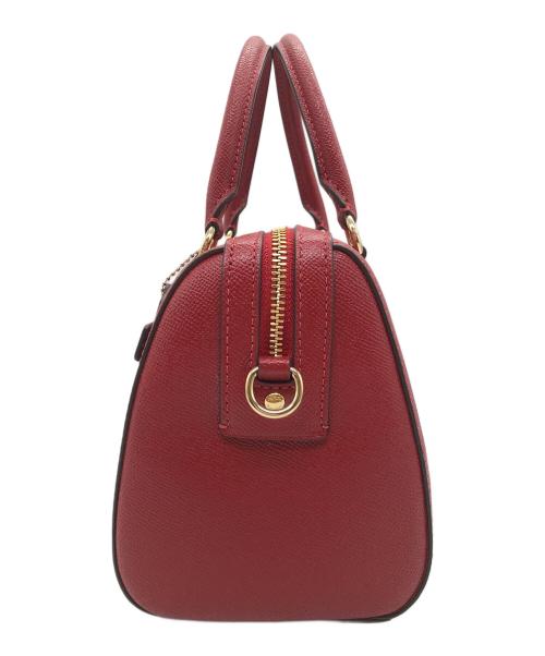 COACH（コーチ）COACH (コーチ) ローアンサッチェル　2WAYショルダーバッグ レッドの古着・服飾アイテム