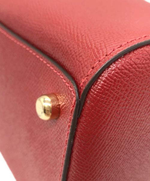 COACH（コーチ）COACH (コーチ) ローアンサッチェル　2WAYショルダーバッグ レッドの古着・服飾アイテム